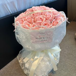 Bó hoa hồng sáp tặng người yêu ngày kỉ niệm, valentie